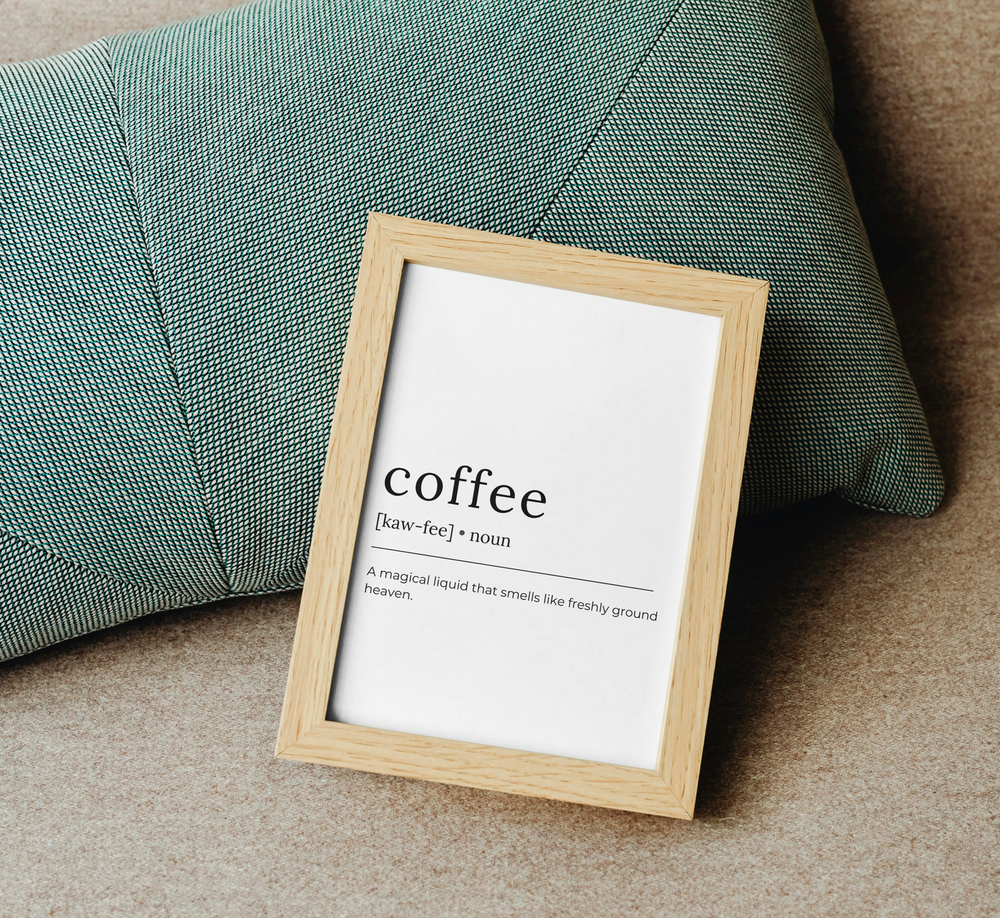 "Coffee" - Ravenpaws πόστερ με κορνίζα