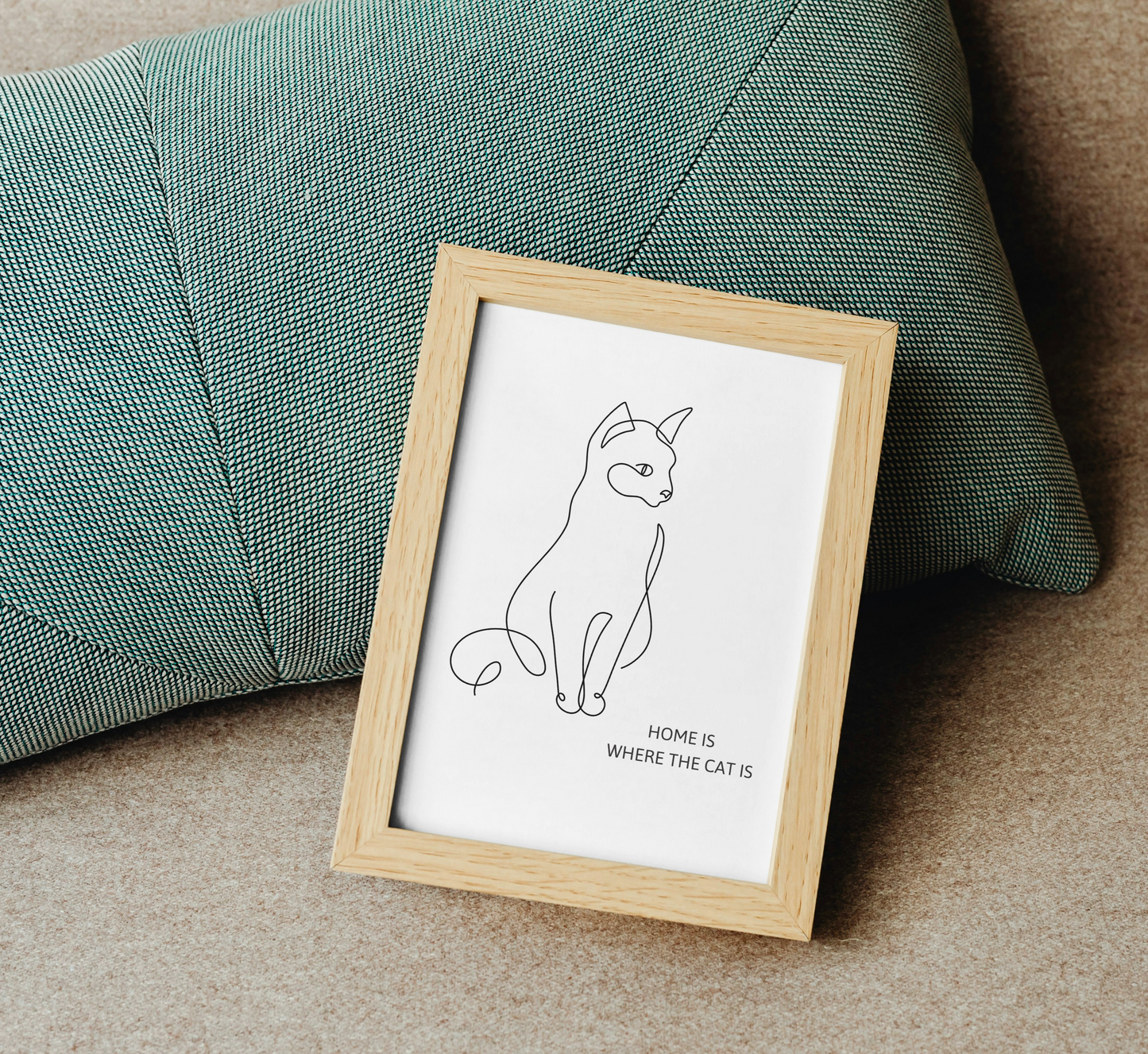 "Home is where the cat is" - Ravenpaws πόστερ με κορνίζα