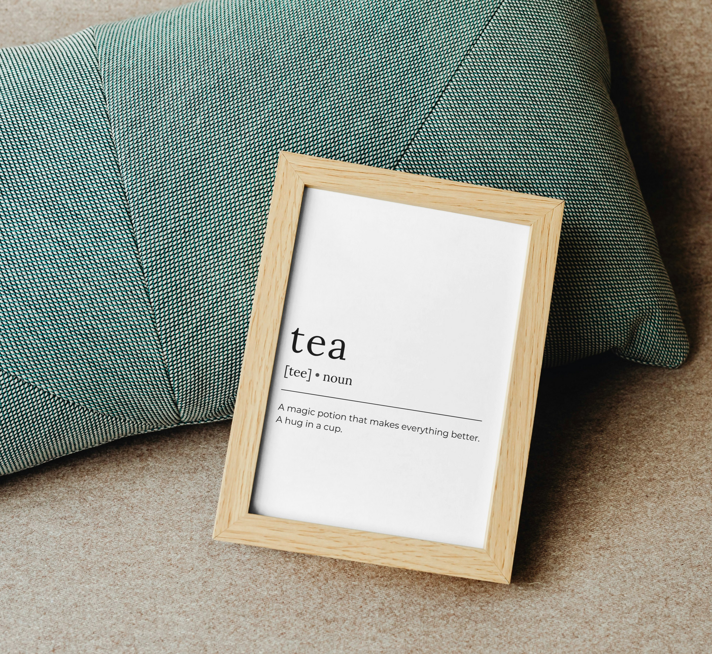 "Tea" - Ravenpaws πόστερ με κορνίζα