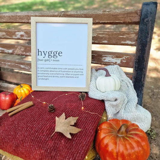 "Hygge" - Ravenpaws πόστερ με κορνίζα