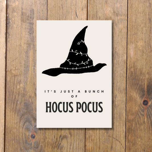 Hocus Pocus - Halloween Postcard