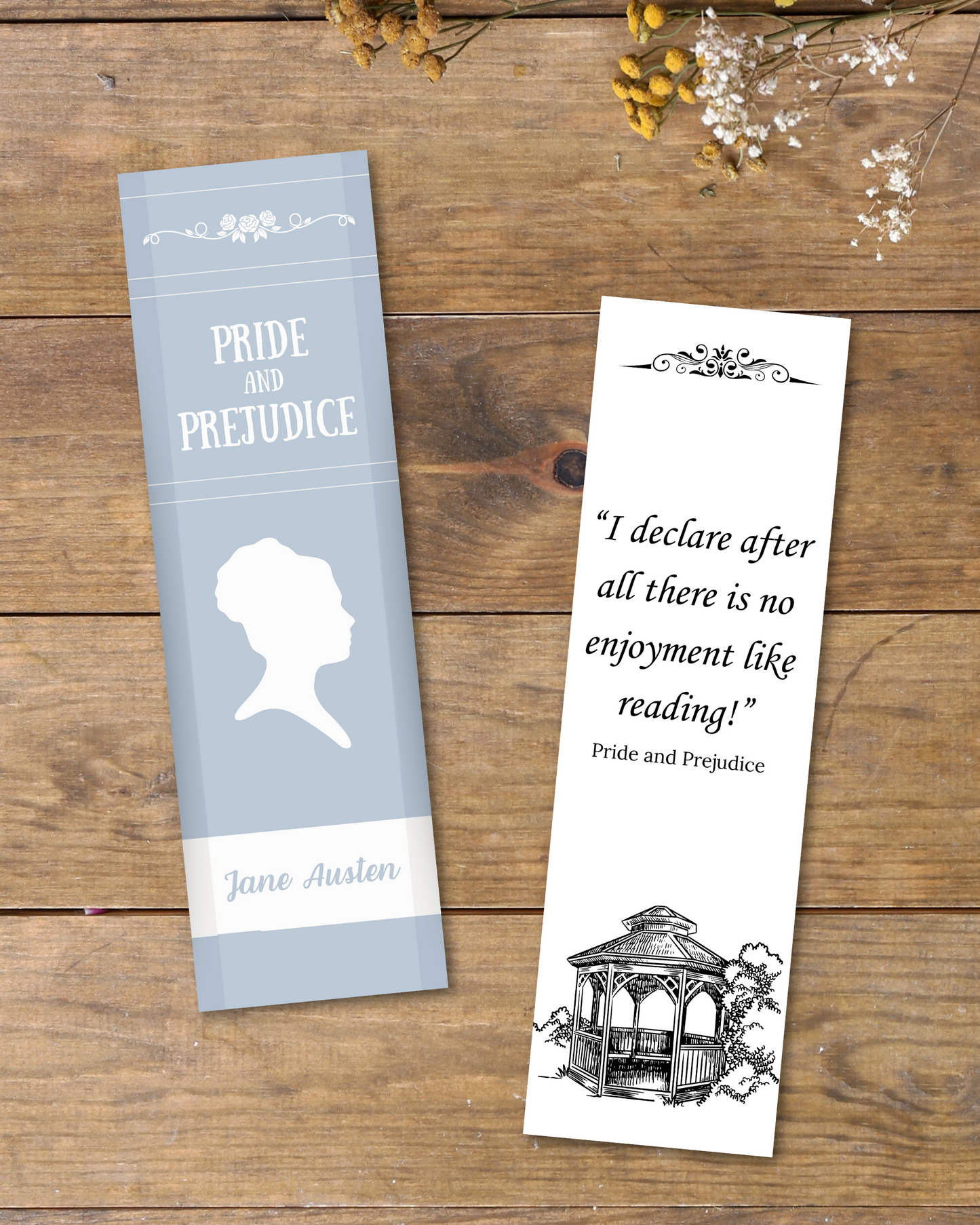 Pride and Prejudice Book Cover - Bookmark