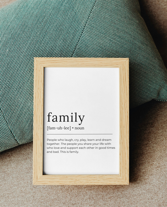 "Family" - Ravenpaws πόστερ με κορνίζα