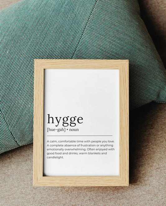 "Hygge" - Ravenpaws πόστερ με κορνίζα